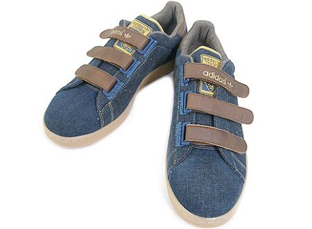 Adidas Stan Smith Lux кроссовки Adidas Stan Smith из джинсовой ткани