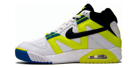 теннисные тапки Nike Air Tech Challenge Sonic Yellow