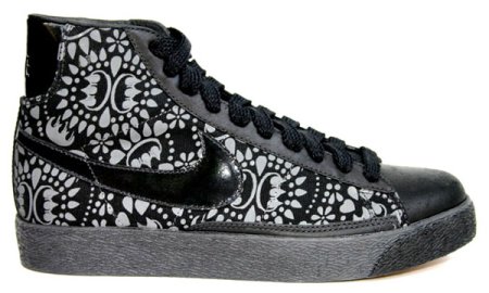 Черные кроссовки Nike Blazer от Claw Money