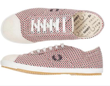Тапки Fred Perry x Comme des Garcons коллекция F/W 07