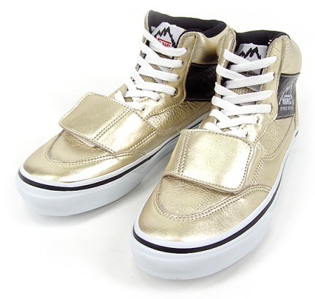 Золотистые кроссовки VANS United Arrows