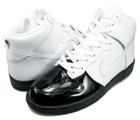 Кроссовки NIKE DUNK HIGH wingtip с перфорацией