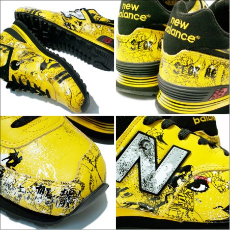 Кроссовки New Balance M574 AVENJI коллаж