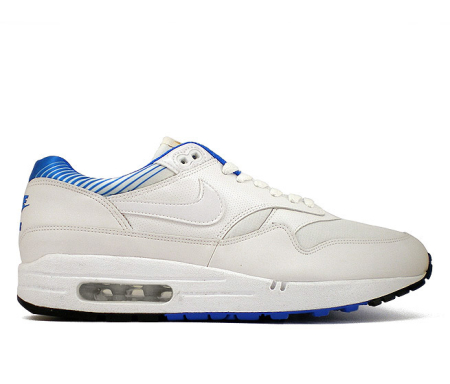  Nike Air  Max 1 White/New Blue