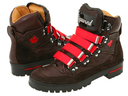 Коричневые ботинки Dsquared2 Expedition Boots