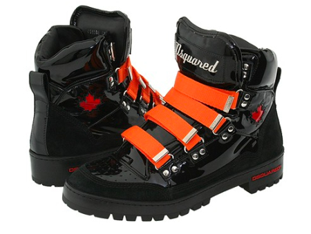 Черные ботинки Dsquared2 Expedition Boots