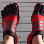 Кроссовки с пальцами adidas Adipure Trainers