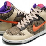   Nike Dunk  Tweed & Faux Fur