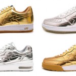 Bapesta & Roadsta Gold / Silver Metallic